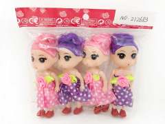 3inch Solid Body Doll(4in1)