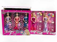 11inch Solid Body Doll Set(5in1) toys