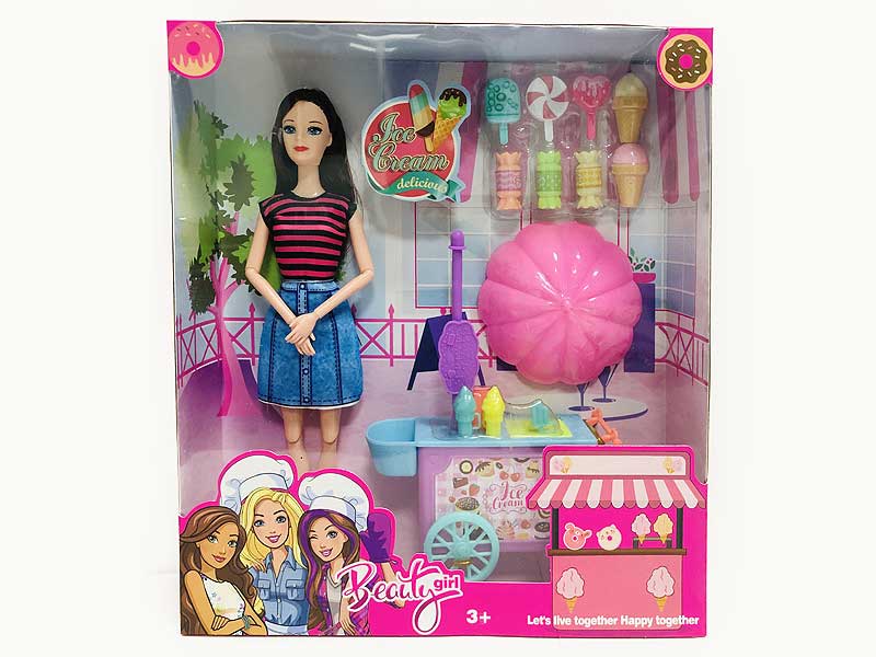 11inch Solid Body Doll Set toys