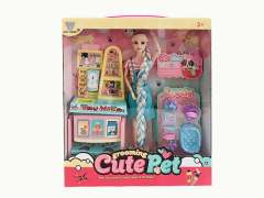 11inch Solid Body Doll Set toys