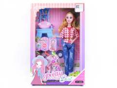 11.5inch Solid Body Doll Set