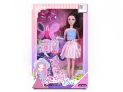 11.5inch Solid Body Doll Set