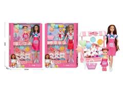 Solid Body Doll Set(2S) toys