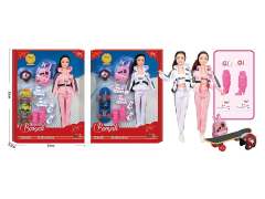 Solid Body Doll Set(2S) toys