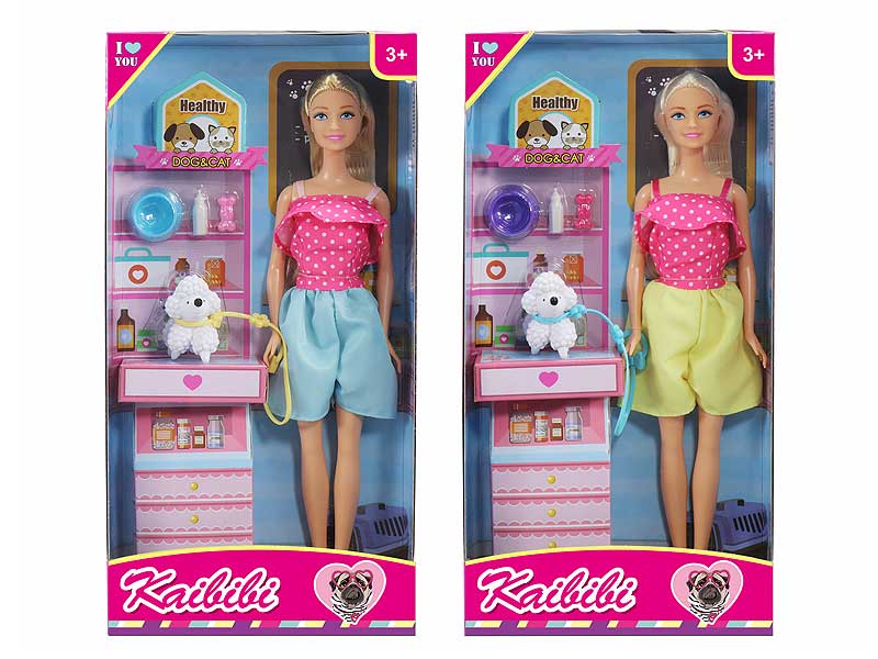 11.5inch Solid Body Doll Set(2S) toys