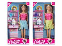 11.5inch Solid Body Doll Set(2S)