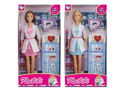 11.5inch Solid Body Doll Set(2S) toys