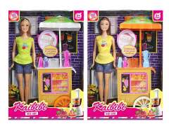 11.5inch Solid Body Doll Set(2S)