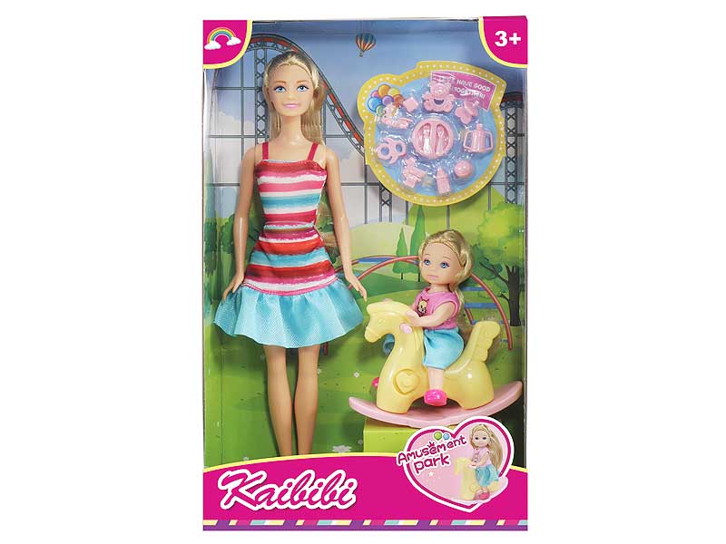 11.5inch Solid Body Doll Set toys