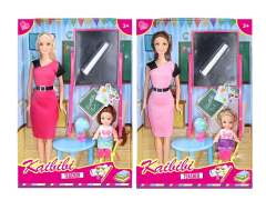 11.5inch Solid Body Doll Set(2S) toys