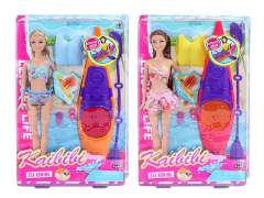 11.5inch Solid Body Doll Set(2S) toys