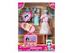 11.5inch Solid Body Doll Set