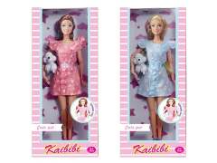 11.5inch Solid Body Doll Set