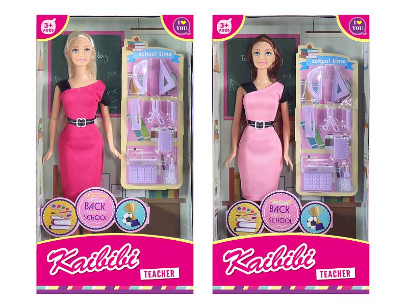 11.5inch Solid Body Doll Set(2S) toys