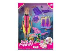 11inch Solid Body Doll Set