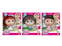 7.5inch Solid Body Doll Set(3S) toys