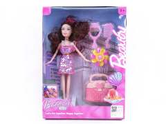 9inch Solid Body Doll Set(2S) toys