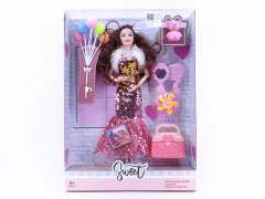 11.5inch Solid Body Doll Set(2S)