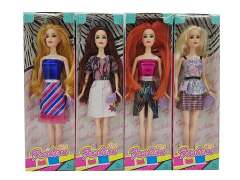 11.5inch Solid Body Doll Set(4S)