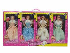 11.5inch Solid Body Doll Set(8in1)