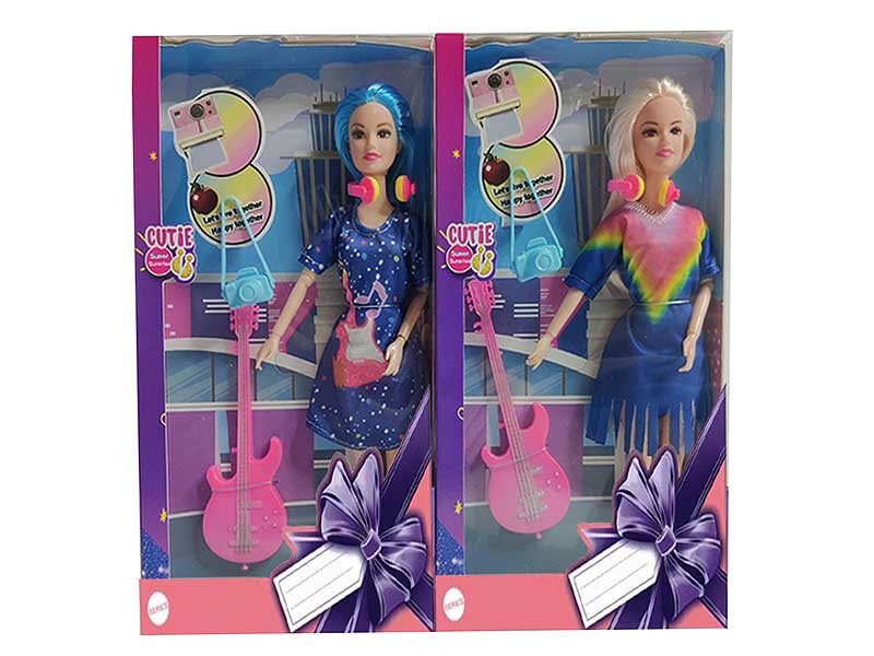 11.5inch Solid Body Doll Set(2S) toys