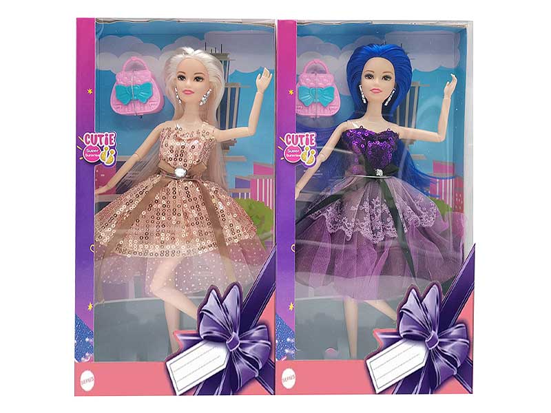 11.5inch Solid Body Doll Set(2S) toys