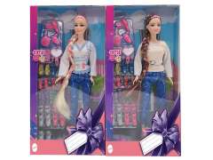 11.5inch Solid Body Doll Set(2S) toys