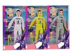 11.5inch Solid Body Doll Set(3S)