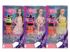 11.5inch Solid Body Doll Set(3S) toys