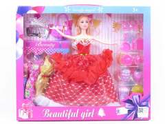 11inch Solid Body Doll Set toys