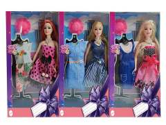 11.5inch Solid Body Doll Set(3S)