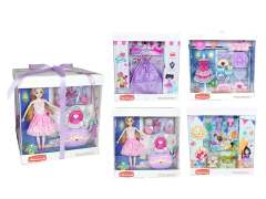 Solid Body Doll Set(4in1) toys