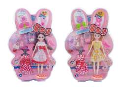 11.5inch Solid Body Doll Set(2S) toys