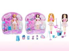 11.5inch Solid Body Doll Set(2S) toys