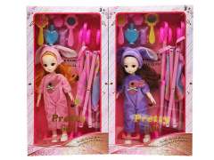 12inch Girl With Stroller(2S) toys