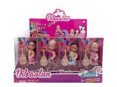 4.5inch Solid Body Doll Set 20 in 1 toys