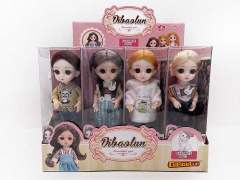 6inch Solid Body Doll Set 16 in 1
