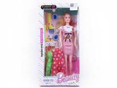 11inch Solid Body Doll Set toys