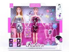 11inch Solid Body Doll Set(2in1)