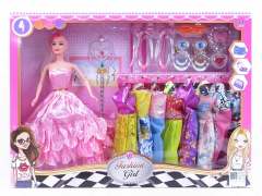 11.5inch Solid Body Doll Set