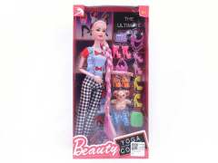 11inch Solid Body Doll Set toys