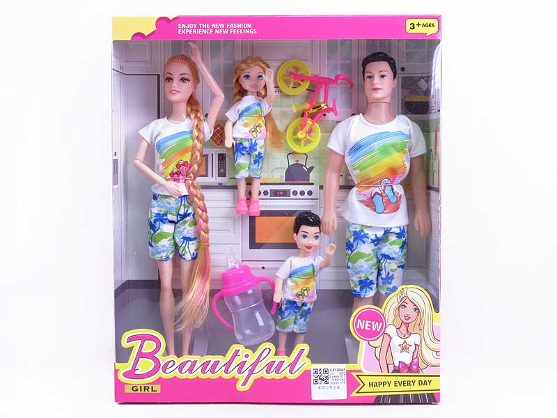 4in1 Doll Set toys