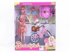 11inch Solid Body Doll Set toys