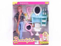 11inch Solid Body Doll Set toys