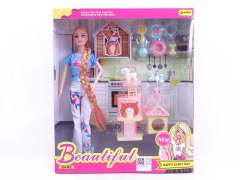 11inch Solid Body Doll Set toys