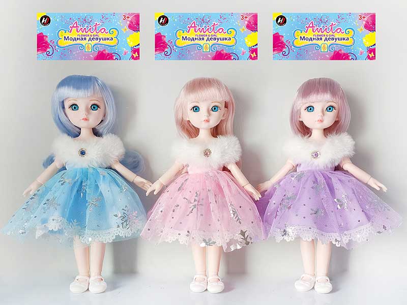 22CM Solid Body Doll toys