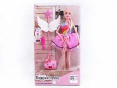 11inch Solid Body Doll Set toys