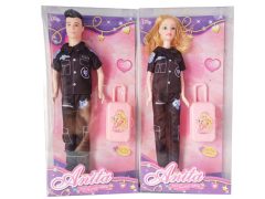 11inch Solid Body Doll Set(2S) toys