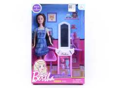 11inch Solid Body Doll Set toys