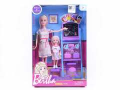 11inch Solid Body Doll Set